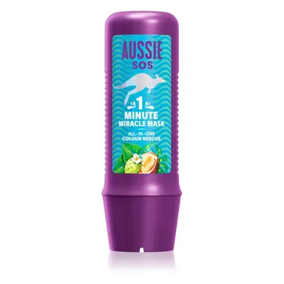 Aussie Minute Miracle Color Rescue masque traitant pour cheveux colorés