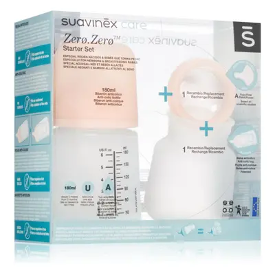 Suavinex Zero Zero Starter Set coffret cadeau pour bébé A Adaptable Flow m+