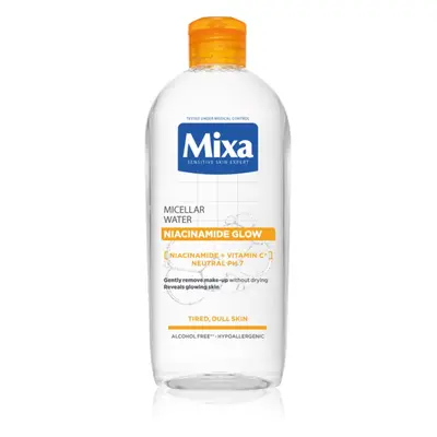 Mixa Niacinamide Glow eau micellaire pour une peau lumineuse