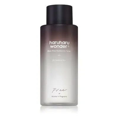 Haruharu Wonder Black Rice Hyaluronic lotion tonique concentrée pour la régénération de la peau