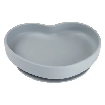 canpol babies Heart assiette avec ventouse Grey