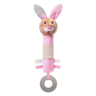 BabyOno Have Fun Baby Squeaker jouet en peluche avec bruiteur Bunny Julia