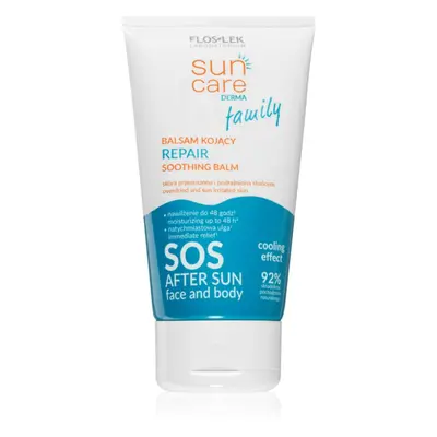 FlosLek Laboratorium Sun Care Derma Family baume apaisant après-soleil effet rafraîchissant