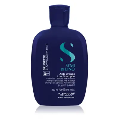 Alfaparf Milano Semi di Lino Brunette shampoing colorant neutralisant les reflets cuivrés