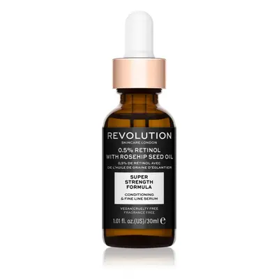 Revolution Skincare Retinol 0.5% With Rosehip Seed Oil sérum hydratant anti-rides