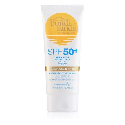 Bondi Sands SPF 50+ Fragrance Free crème solaire corps SPF 50+ sans parfum