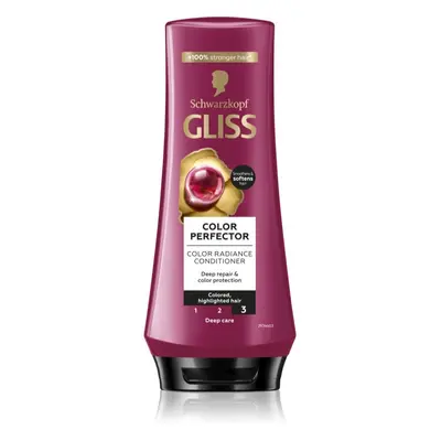 Schwarzkopf Gliss Color Perfector après-shampoing protecteur pour cheveux colorés