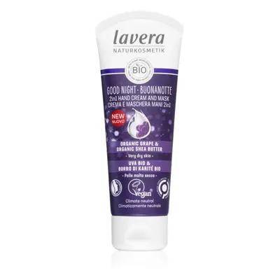 Lavera Good Night crème revitalisante et masque mains