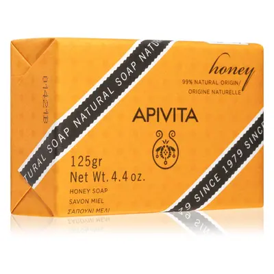 Apivita Natural Soap Honey savon nettoyant solide