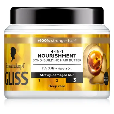 Schwarzkopf Gliss Oil Nutritive masque nourrissant intense pour cheveux abîmés