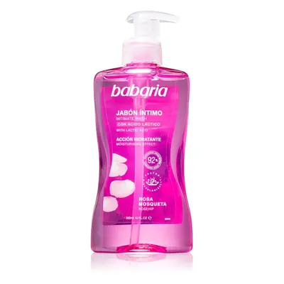 Babaria Rosa Mosqueta gel douche de toilette intime pour femme à l'extrait de rosier des chiens