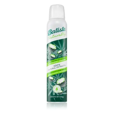 Batiste Naturally Coconut & Hemp shampoing sec rafraîchissant pour absorber l'excès de sébum