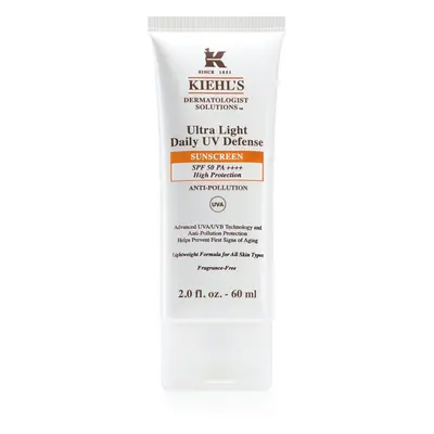 Kiehl's Ultra Light Daily UV Defense fluide protecteur ultra léger pour tous types de peau, y co