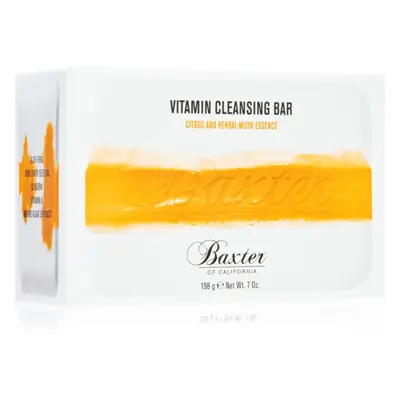 Baxter of California Vitamin Cleansing Bar Citrus and Herbal-Musk savon liquide nourrissant