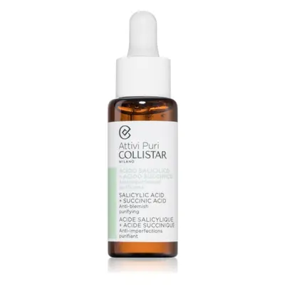 Collistar Attivi Puri Salicylic Acid + Succinic Acid sérum purifiant détoxifiant