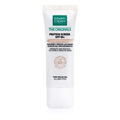 MartiDerm The Originals Proteos Screen fluide teinté ultra-léger SPF 50+