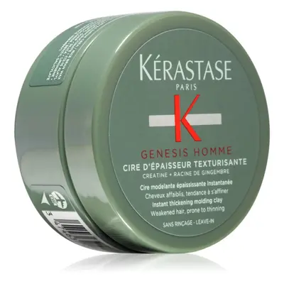 Kérastase Genesis Homme Cire D'Épaisseur Texturisante pâte coiffante pour cheveux fins ou clairs