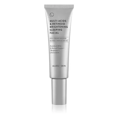 Allies of Skin Multi Acids & Retinoid crème de nuit illuminatrice