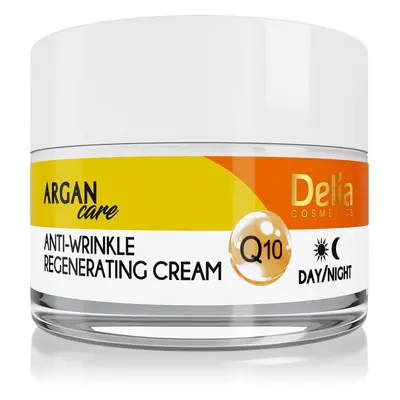 Delia Cosmetics Argan Care crème régénérante anti-rides à la coenzyme Q10