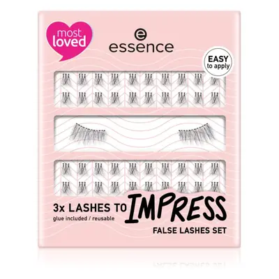 essence LASHES TO IMPRESS faux-cils conditionnement avantageux