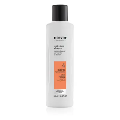 Nioxin System Scalp + Hair Shampoo shampooing doux pour cheveux colorés et abîmés