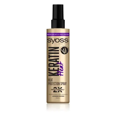 Syoss Keratin spray protecteur pour protéger les cheveux contre la chaleur