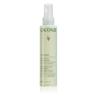 Caudalie Vinoclean huile démaquillante purifiante visage et yeux