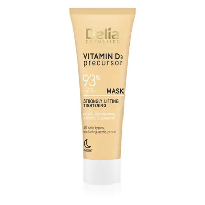 Delia Cosmetics Vitamin D3 Precursor masque liftant pour la nuit