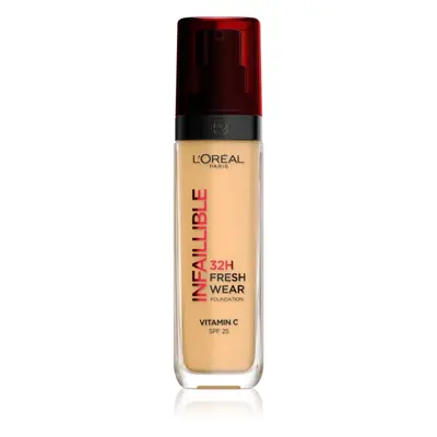 L’Oréal Paris Infaillible 32H Fresh Wear fond de teint liquide longue tenue teinte Vanilla