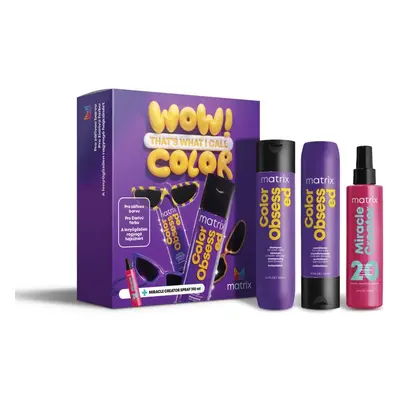 Matrix Color Obsessed coffret cadeau pour cheveux colorés