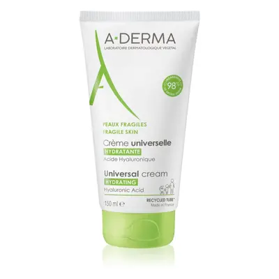 A-Derma Universal Cream crème universelle à l'acide hyaluronique