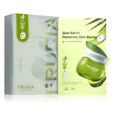 Frudia Avocado masque hydratant en tissu avec effets apaisants