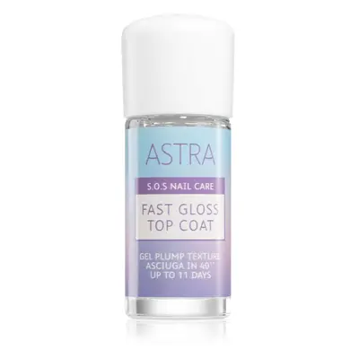 Astra Make-up S.O.S Nail Care Fast Gloss Top Coat vernis de protection brillance intense et une 