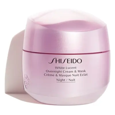 Shiseido White Lucent Overnight Cream & Mask masque et crème de nuit hydratant anti-taches pigme