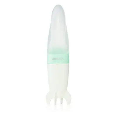 Kikkaboo Rocket gourde avec cuillère m+ Mint