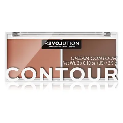 Revolution Relove Colour Play palette contouring duo teinte Medium