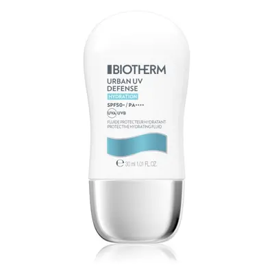 Biotherm Sun Care Urban UV Defénse Protective Hydrating Fluid SPF50+ crème hydratante visage ave