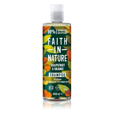 Faith In Nature Grapefruit & Orange shampoing naturel pour cheveux normaux à gras