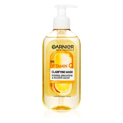 Garnier Skin Naturals Vitamin C gel nettoyant illuminateur visage