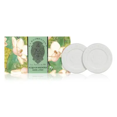 La Florentina Fresh Magnolia Sculpted Soap savon solide naturel magnolia