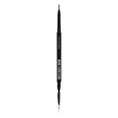 BPerfect IndestructiBrow Pencil crayon sourcils longue tenue avec brosse teinte Irid Brown