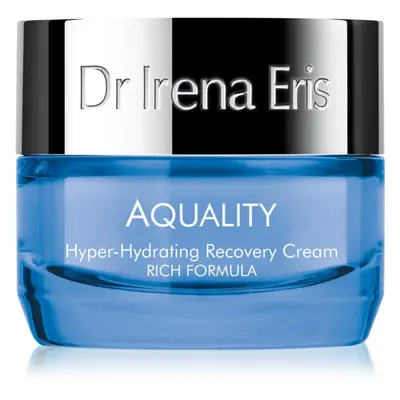 Dr Irena Eris Aquality Hyper-Hydrating Recovery Cream Rich Formula crème hydratante en profondeu