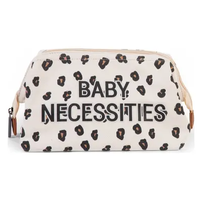 Childhome Baby Necessities Canvas Leopard trousse de toilette