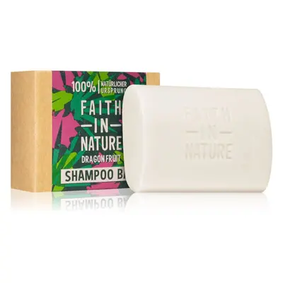 Faith In Nature Dragon Fruit shampoing solide bio pour cheveux abîmés et colorés