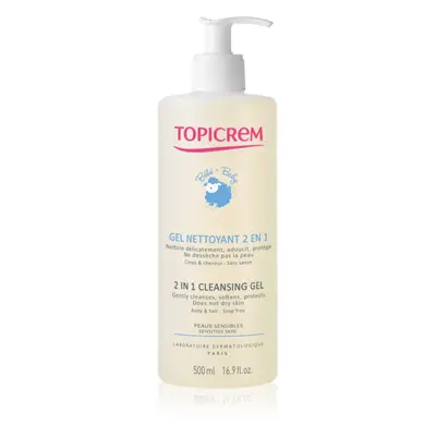 Topicrem BABY My 1st Cleansing Gel 2in1 gel lavant corps et cheveux pour bébé