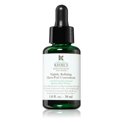 Kiehl's Dermatologist Solutions Nightly Refining Micro-Peel Concentrate soin de nuit exfoliant e