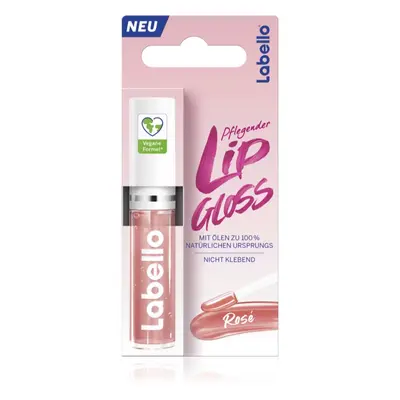 Labello Lip Gloss huile traitante lèvres teinte Rosé