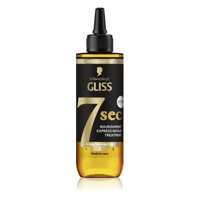 Schwarzkopf Gliss Oil Nutritive soin régénérant pour cheveux affaiblis et stressés