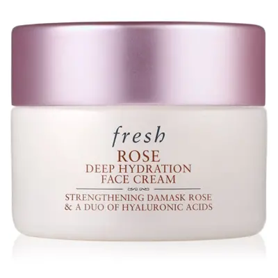 fresh Rose Deep Hydration Face Cream crème hydratante visage à l'acide hyaluronique