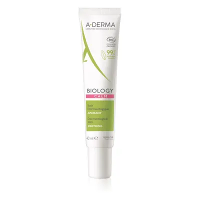 A-Derma Biology Calm soin apaisant pour peaux sensibles et intolérantes